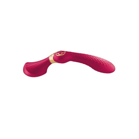 Shunga Zoa Raspberry - urządzenie intymne ergonomiczne 10 trybow