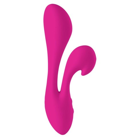 Swan The Silhouette Swan Pink - masażer dwusilnikowy, silikonowy, 18,2 cm