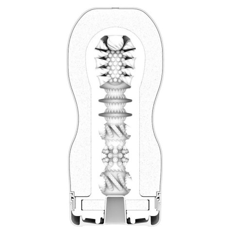 Tenga Premium Original Vacuum Cup Gentle - biała maszyna intymna 15 cm