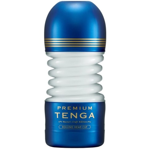 Tenga Premium Rolling Head Cup - maszyna intymna, obracana głowka, 15 cm