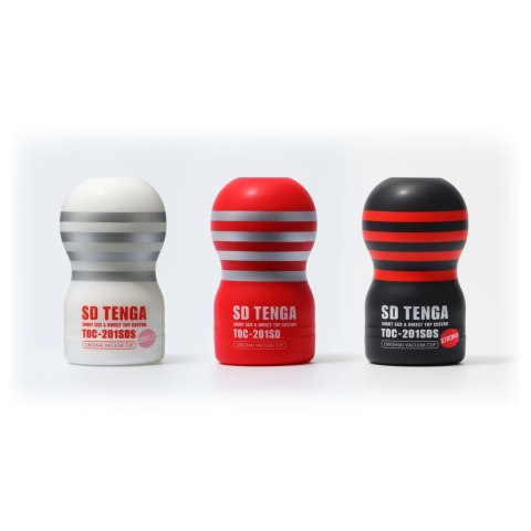 Tenga SD Original Vacuum Cup Regular - kompaktowa maszyna intymna, czerwona