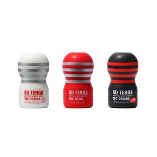 Tenga SD Original Vacuum Cup Strong - kompaktowa maszyna intymna, czarna