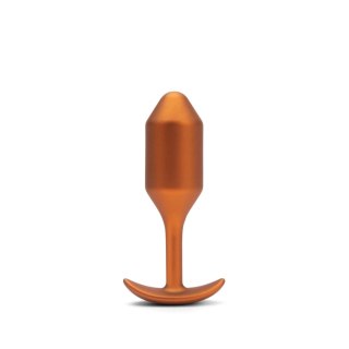 B-Vibe Snug Plug 2 Sunburst silikonowy model z obciążeniem 114g