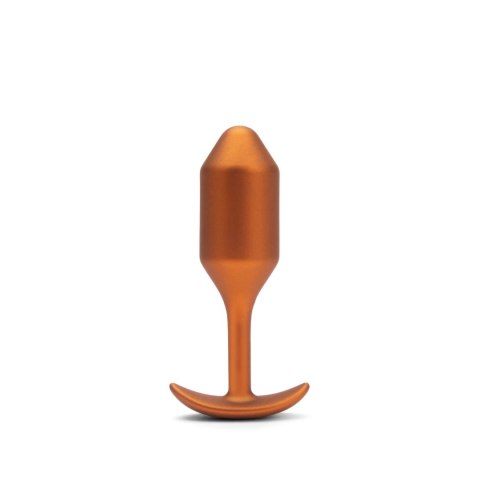 B-Vibe Snug Plug 2 Sunburst silikonowy model z obciążeniem 114g