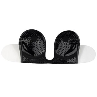 Bye Bra Seamless U-Style Bra C Czarny z odpinanymi skrzydełkami