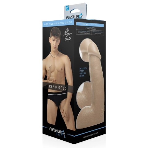 Fleshjack Reno Gold - model anatomiczny z powierzchnią SuperSkin 19 cm