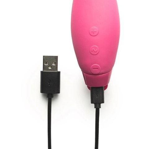 Je Joue Juno Fuchsia - model silikonowy, wodoodporny, ładowanie USB