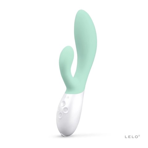 LELO Ina 3 Seaweed - wodoodporny masażer z 10 trybami pracy, zielony