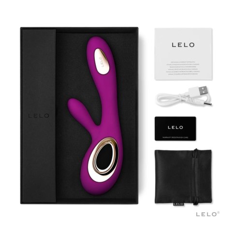 LELO Soraya Wave Deep Rose silikonowy model z technologią WaveMotion