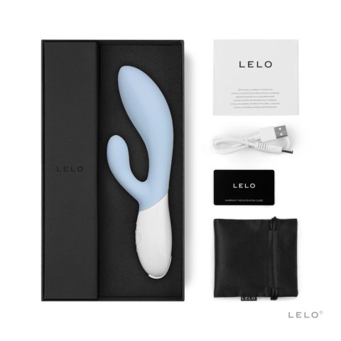 Lelo Ina 3 Seafoam - podwojny masażer, 10 trybow, silikon premium