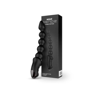 Nexus Bendz Black - silikonowy system wibracyjny, 6 trybow, USB