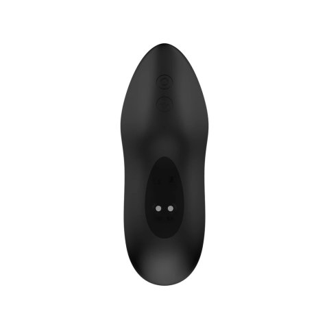 Nexus Revo Air - zaawansowany masażer prostaty z falami ssącymi, czarny