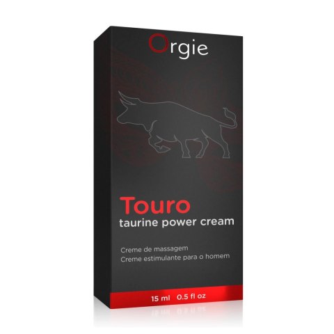 Orgie Touro Cream z tauryną, ginkgo i żeń-szeniem 15 ml