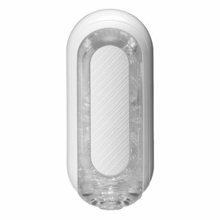Tenga Flip Zero Gravity White - system anatomiczny, miękki materiał, 18 cm