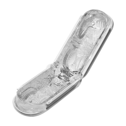 Tenga Flip Zero Gravity White - system anatomiczny, miękki materiał, 18 cm