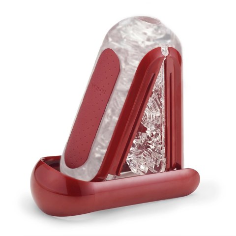 Tenga Flip Zero Red & Flip Warmer - zestaw z podgrzewaczem, ergonomiczny