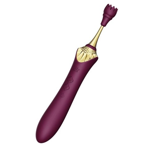 ZALO Bess 2 Velvet Purple - wielofunkcyjne urządzenie do masażu 4w1