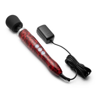 Doxy Die Cast Wand Massager Rose - metaliczny masażer z silikonową głowką