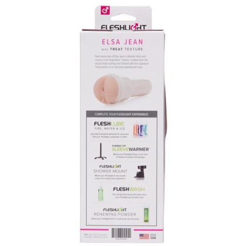 Fleshlight Girls Elsa Jean Treat - model anatomiczny z materiału SuperSkin