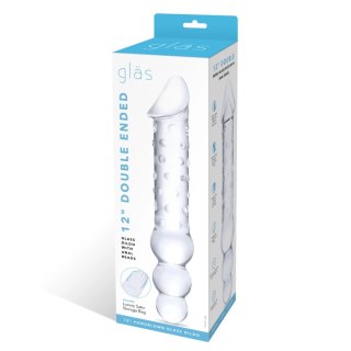 Glas Double Ended - szklana forma intymna, dwustronna, 30,5 cm
