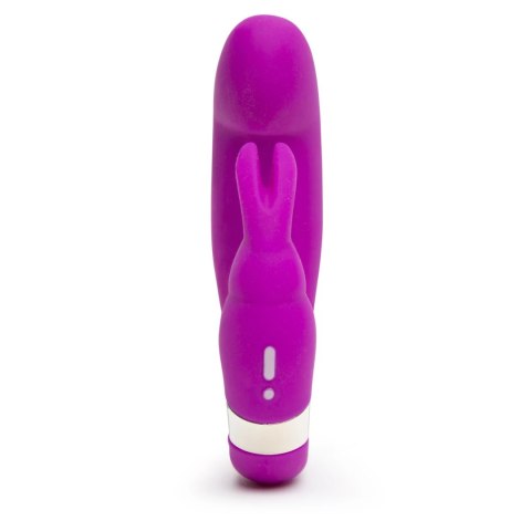 Happy Rabbit G-Spot Clitoral Curve - model z podwojną stymulacją, fioletowy