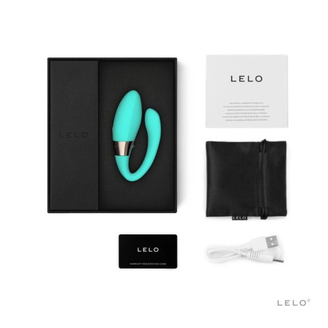 LELO Tiani Harmony Aqua - masażer dla par, sterowanie aplikacją, niebieski