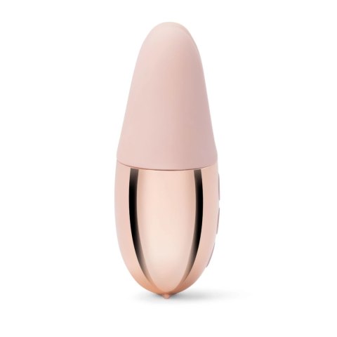 Le Wand Double Vibe Rose Gold - kompaktowy masażer z podwojnym silnikiem