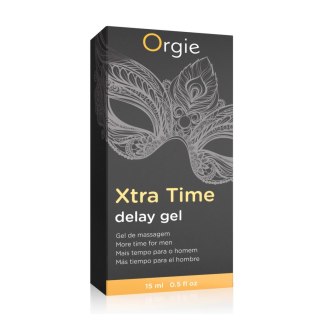 Orgie Xtra Time Delay Gel 15 ml - żel intymny wydłużający czas