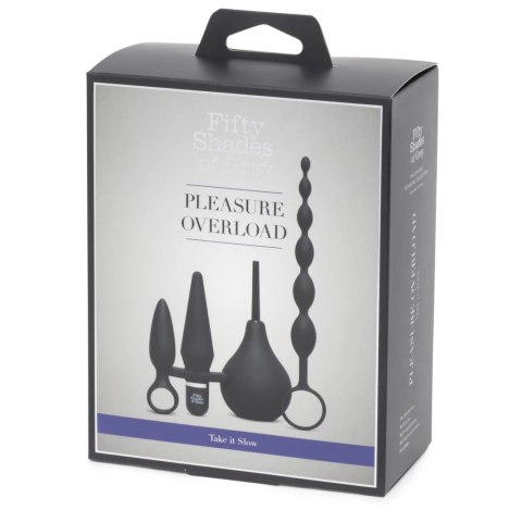 Fifty Shades of Grey Pleasure Overload Starter Kit 4-elementowy, czarny