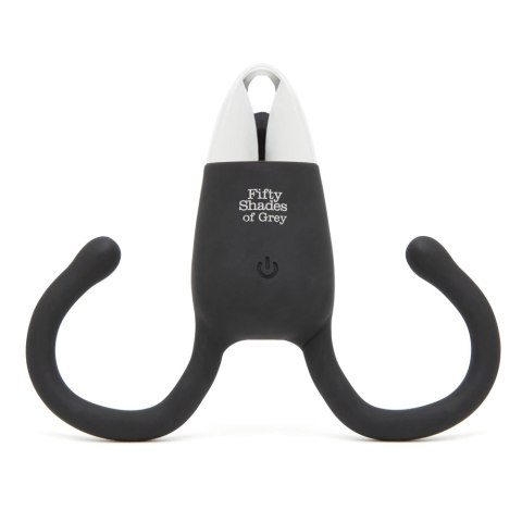 Fifty Shades of Grey Relentless Vibrations - bezprzewodowy system intymny USB czarny