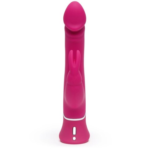 Happy Rabbit Realistic Dual Density Pink - model z dwuwarstwowym silikonem