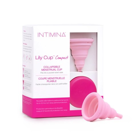 Intimina Lily Cup Compact A silikonowy kubeczek menstruacyjny składany