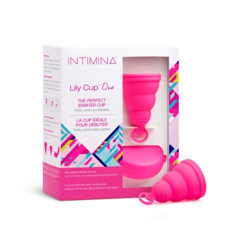 Intimina Lily Cup One kubeczek menstruacyjny silikonowy kompaktowy 21ml