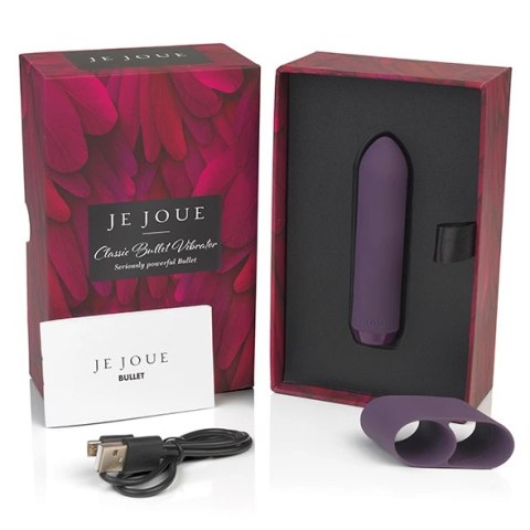 Je Joue Classic Bullet Purple - kompaktowy model silikonowy, ładowalny