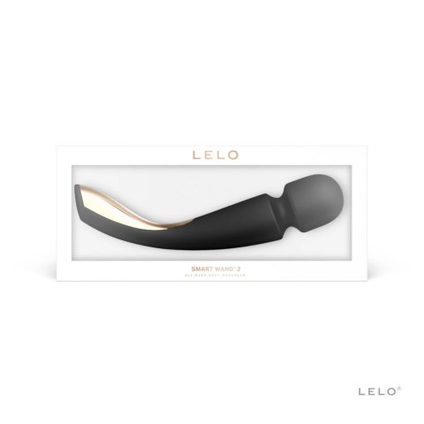 LELO Smart Wand 2 Medium Black masażer bezprzewodowy 21cm
