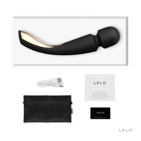 LELO Smart Wand 2 Medium Black masażer bezprzewodowy 21cm