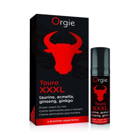 Orgie Touro XXXL Krem do pielęgnacji intymnej dla mężczyzn 15 ml