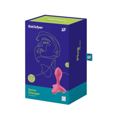 Satisfyer Game Changer Pink - Wibrujący anatomiczny model intymny IPX7