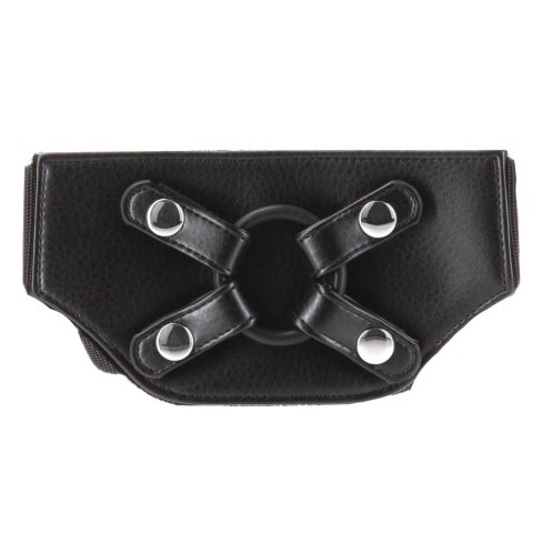 Addiction Strap-On Harness Black uniwersalny, regulowany, z PowerBullet