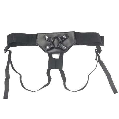 Addiction Strap-On Harness Black uniwersalny, regulowany, z PowerBullet