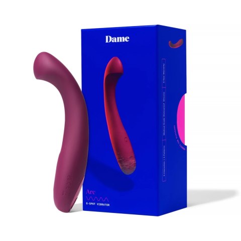 Dame Products Arc Berry - wielofunkcyjny model silikonowy, wodoodporny