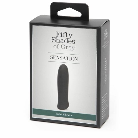 Fifty Shades of Grey Sensation Bullet model mini, silikonowy, czarny