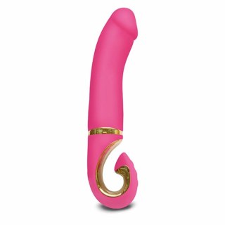 GVibe Gjay Neon Rose - model Bioskin, 6 trybow, 22 cm, ładowanie USB