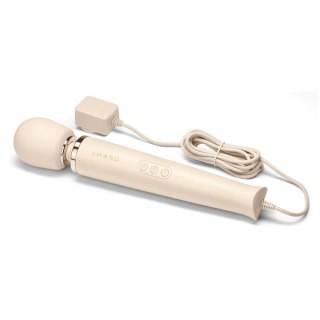 Le Wand Plug-In Massager Cream - Masażer przewodowy 10 trybow