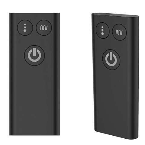 Nexus Beat Black - masażer z funkcją pulsacyjną i pilotem bezprzewodowym