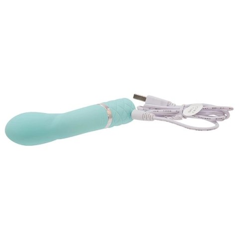 Pillow Talk Racy Teal - mini urządzenie wibrujące, silikon, 12,7 cm