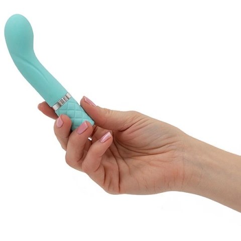 Pillow Talk Racy Teal - mini urządzenie wibrujące, silikon, 12,7 cm