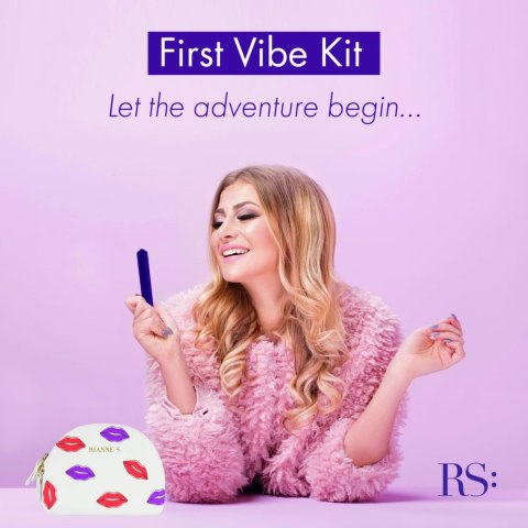 Rocks-Off RS Essentials First Vibe Kit - Zestaw startowy z kosmetyczką