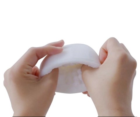 Tenga Geo Aqua - kulista maszyna intymna z falistą strukturą 87x87x86mm