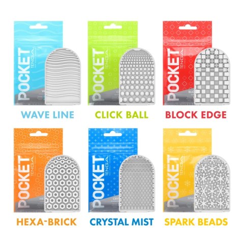 Tenga Pocket Stroker Wave Line - kompaktowy model podrożny elastyczny